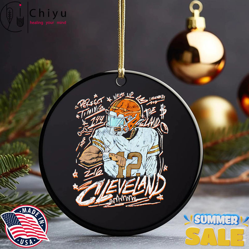Cleveland football perfect timing retro shirt