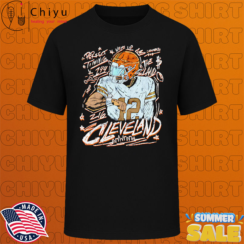 Cleveland football perfect timing retro shirt