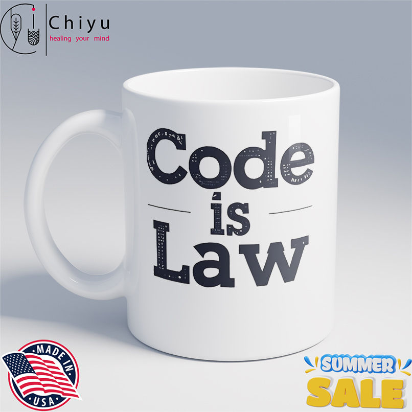 Code is law shirt