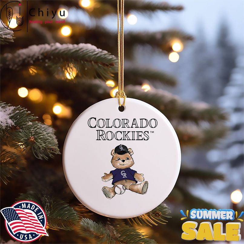 Colorado Rockies Teddy Bear shirt