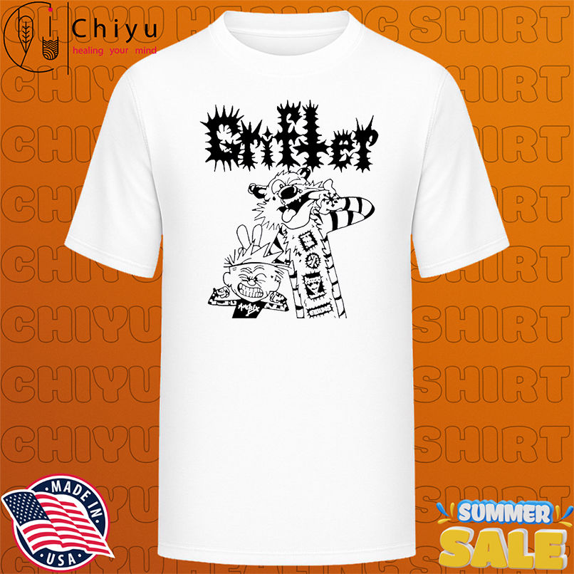 Crust Punk Calvin And Hobbes shirt