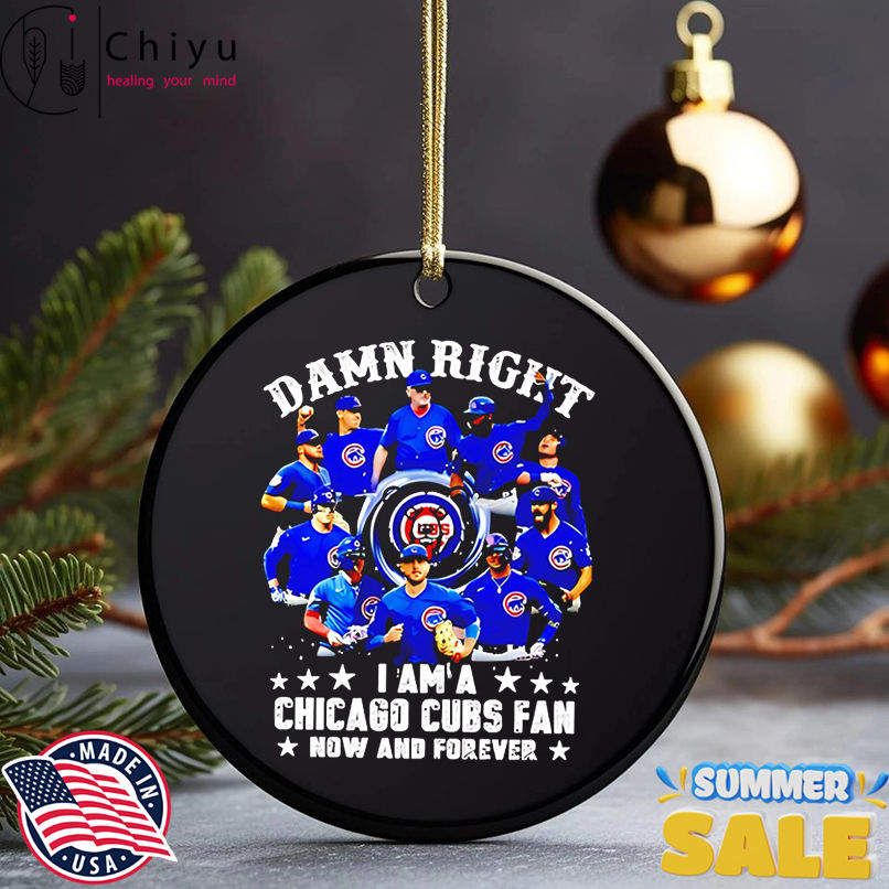 Damn Right I Am A Chicago Cubs Now And Forever team players shirt