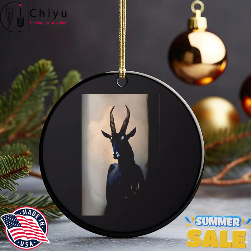 Dark Victorian Goat Portrait shirt