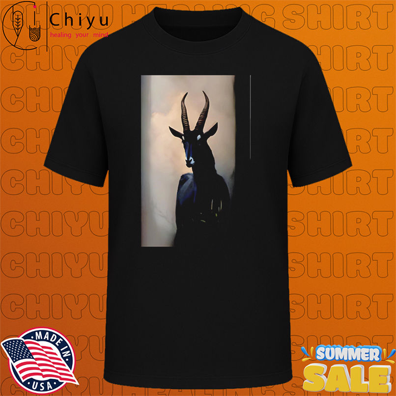 Dark Victorian Goat Portrait shirt