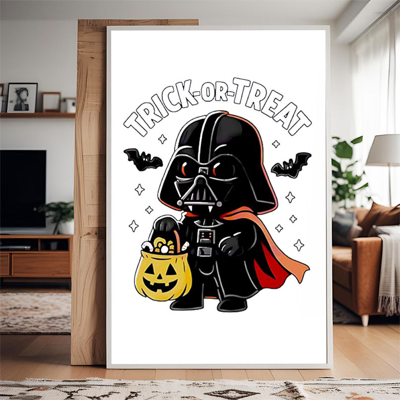 Darth Vader Trick Or Treat Cute Star Wars Halloween Vader Pumpkin Candy shirt Darth Vader Trick Or Treat Cute Star Wars Halloween Vader Pumpkin Candy shirt