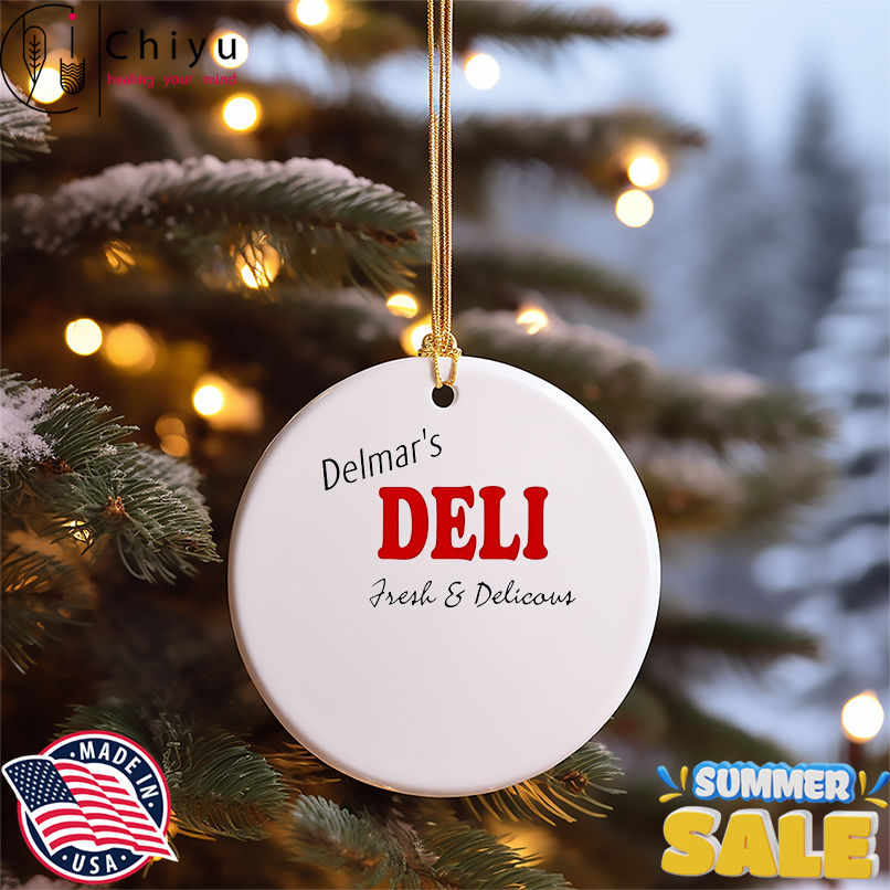 Delmar's Deli Fresh and Delicious simple letter shirt