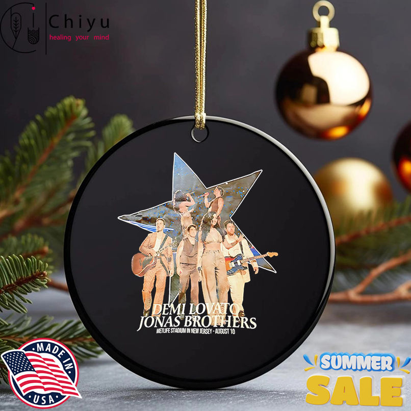 Demi Lovato Jonas Brothers Metlife Stadium In New Jersey August 10 Star shirt