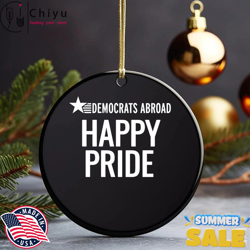 Democrats Abroad Happy Pride shirt