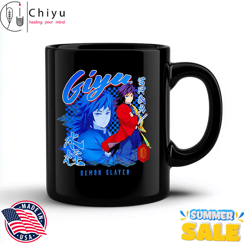 Demon Slayer Kimetsu No Yaiba Giyu Tomioka Checkered Girls shirt Demon Slayer Kimetsu No Yaiba Giyu Tomioka Checkered Girls shirt