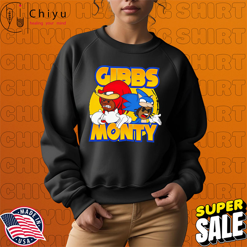 Detroit Lions Gibbs Monty cartoon shirt Detroit Lions Gibbs Monty cartoon shirt