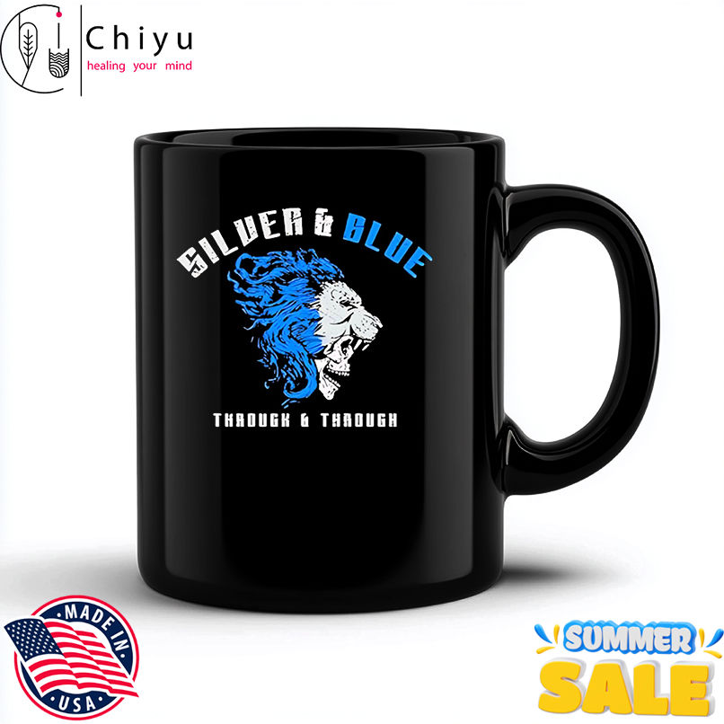 Detroit Lions Silver and Blue Through and Through shirt