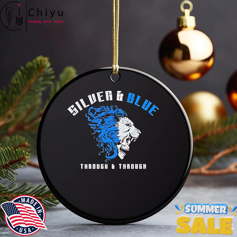 Detroit Lions Silver and Blue Through and Through shirt