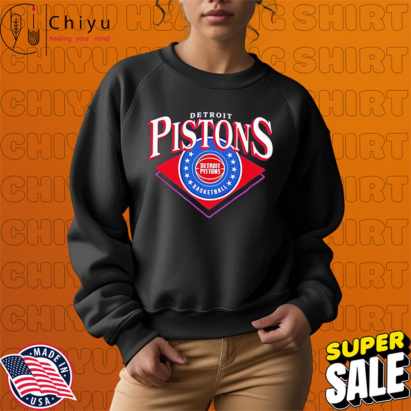 Detroit Pistons NBA Adult Short Sleeve design shirt Detroit Pistons NBA Adult Short Sleeve design shirt