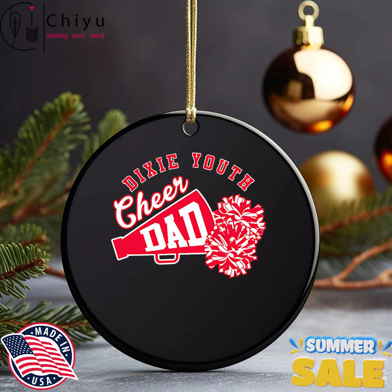 Dixie Youth Cheer Dad Pom Poms shirt