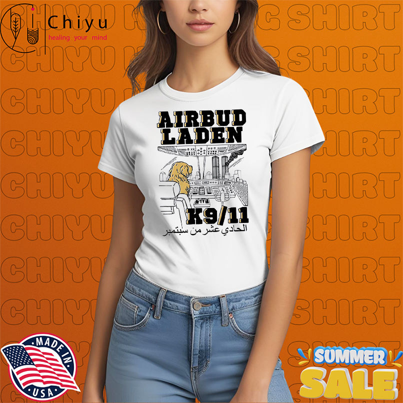 Dog Airbud Laden K9-11 satire shirt