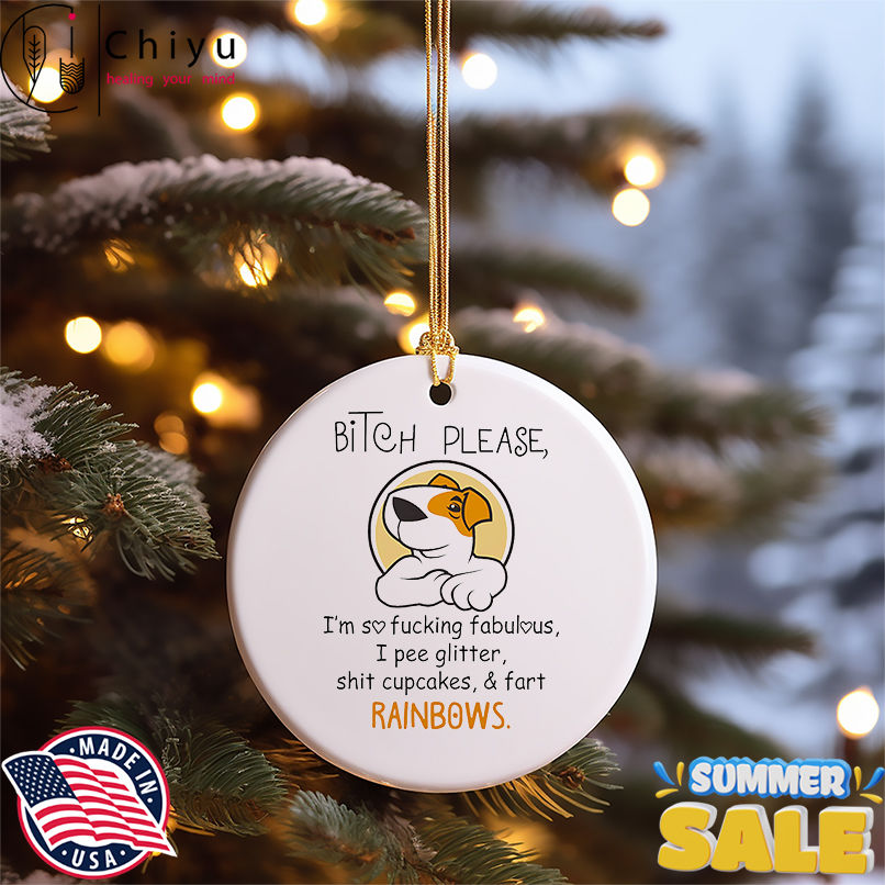 Dog bitch please I'm so fucking fabulous I pee glitter shit cupcakes and fart rainbows shirt