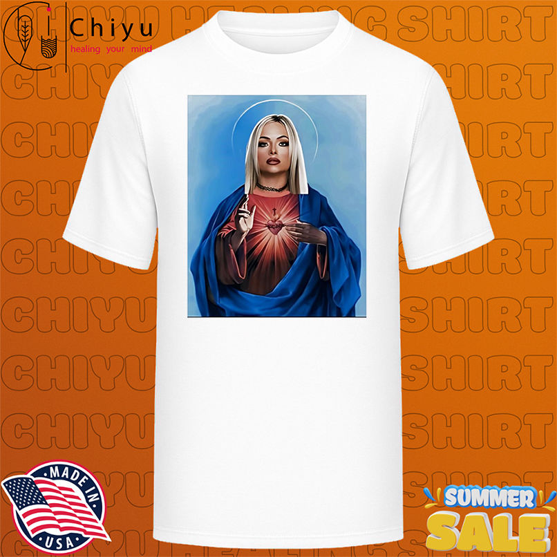 Dominik Wearing Santa Olivia Jesus Shirt