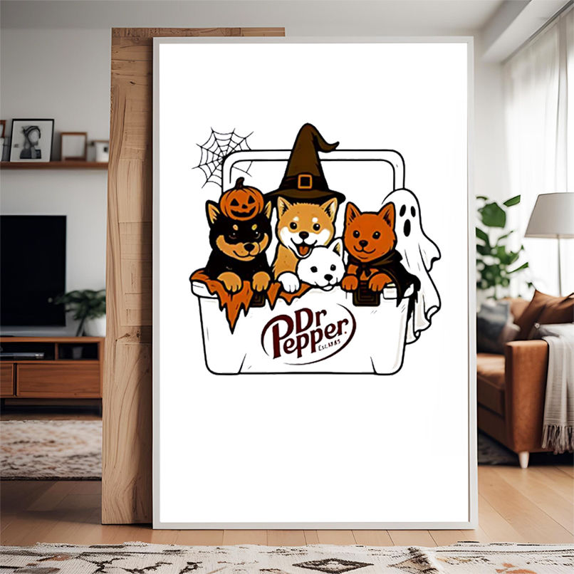 Dr Pepper Doge Dogs halloween shirt Dr Pepper Doge Dogs halloween shirt
