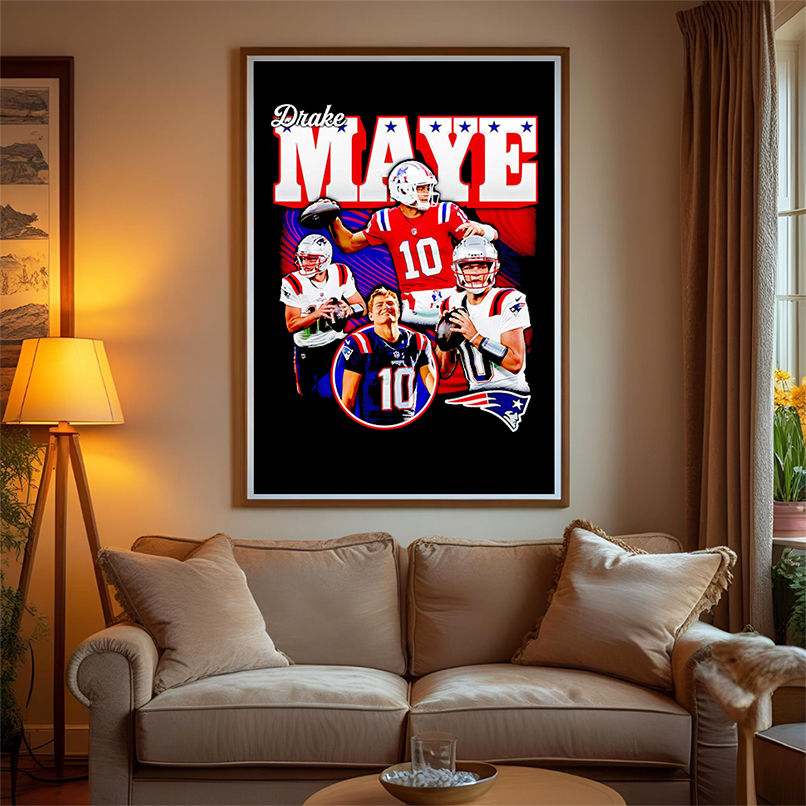Drake Maye New England Patriots notorious graphic shirt Drake Maye New England Patriots notorious graphic shirt