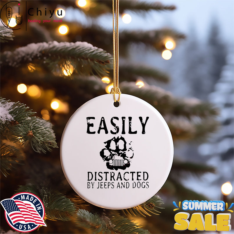 Easily Distracted By Jeeps And Dogs shirt