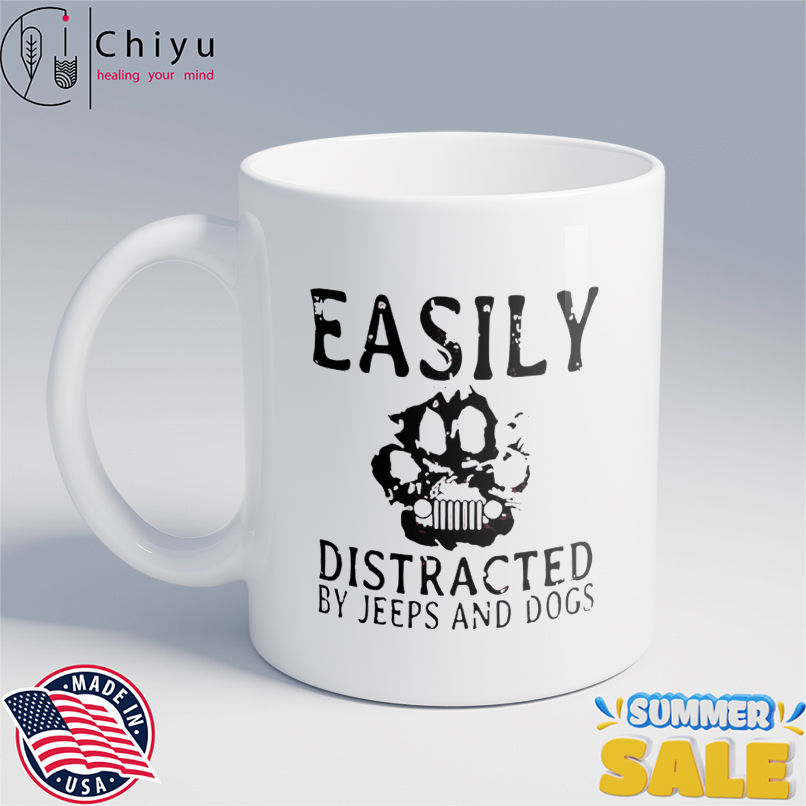 Easily Distracted By Jeeps And Dogs shirt Easily Distracted By Jeeps And Dogs shirt