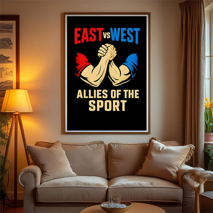 East vs West allies of the sport shirt East vs West allies of the sport shirt