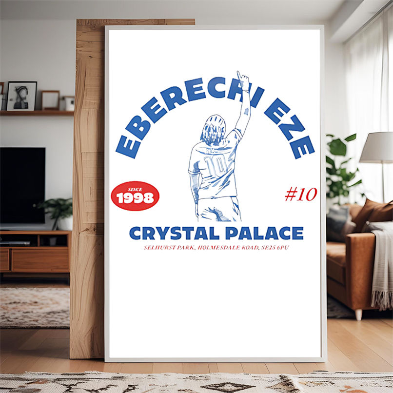 Eberechi Eze Crystal Palace graphic shirt Eberechi Eze Crystal Palace graphic shirt