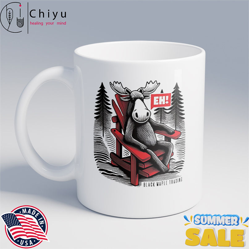 Eh moose and muskoka chair shirt