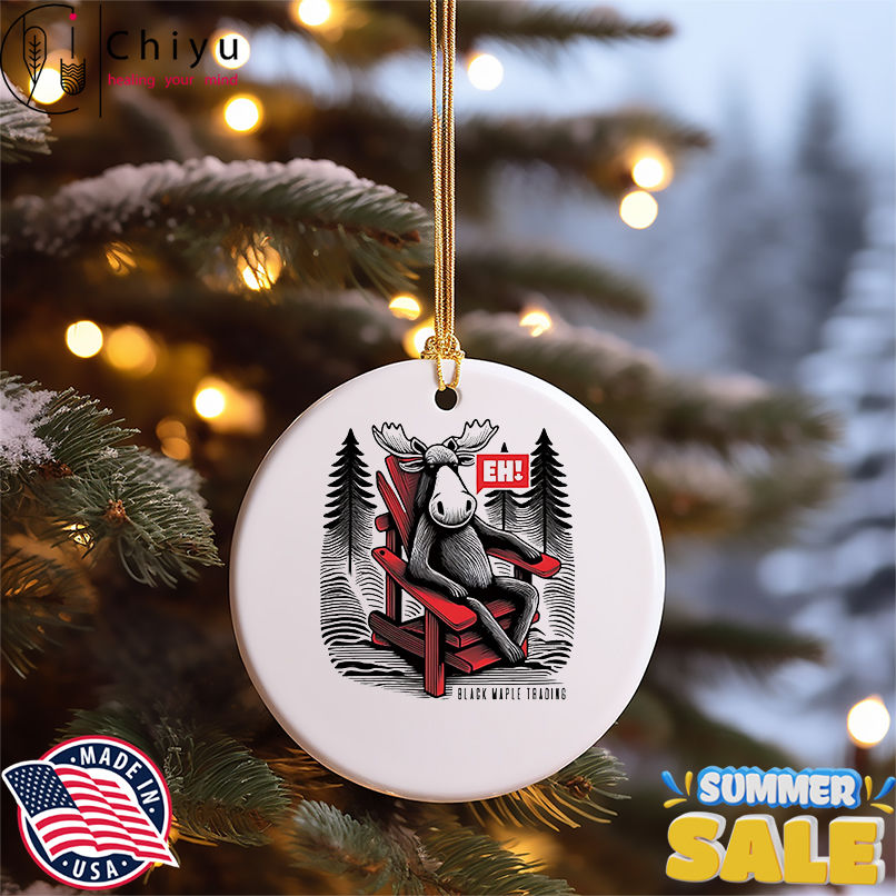 Eh moose and muskoka chair shirt