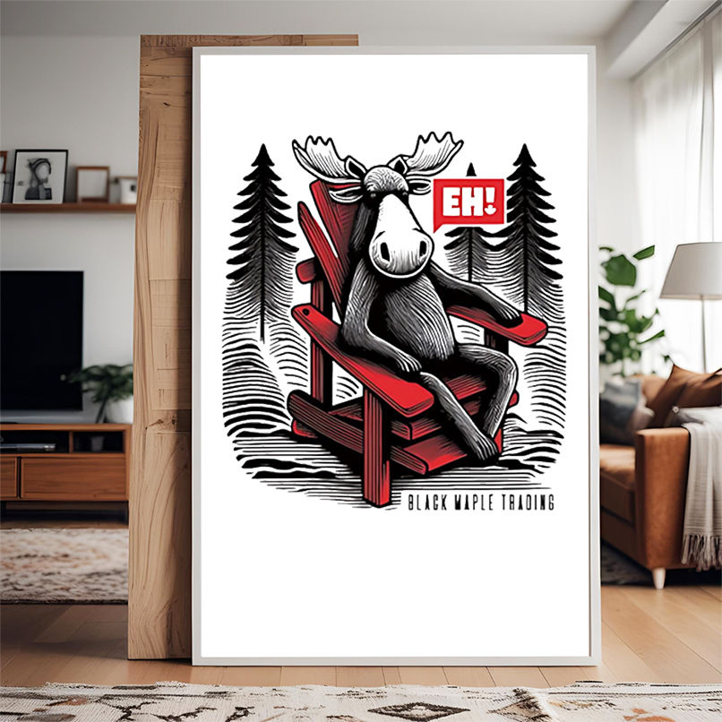 Eh moose and muskoka chair shirt Eh moose and muskoka chair shirt