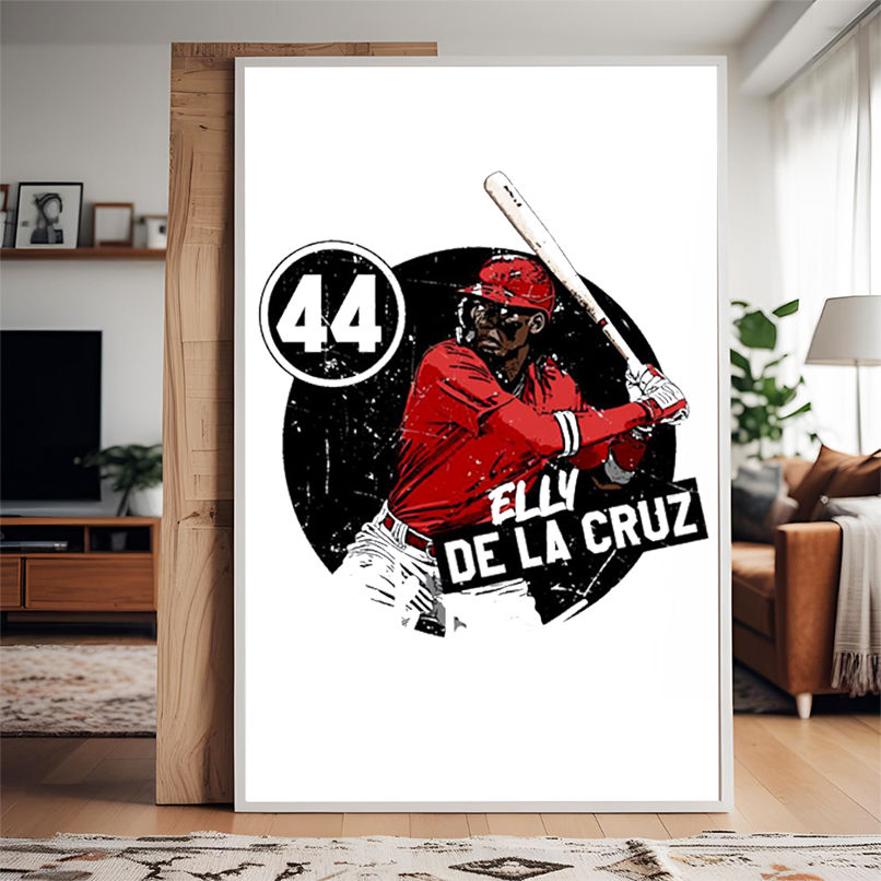 Elly De La Cruz #44 Cincinnati MLB Players League signature vintage shirt Elly De La Cruz #44 Cincinnati MLB Players League signature vintage shirt