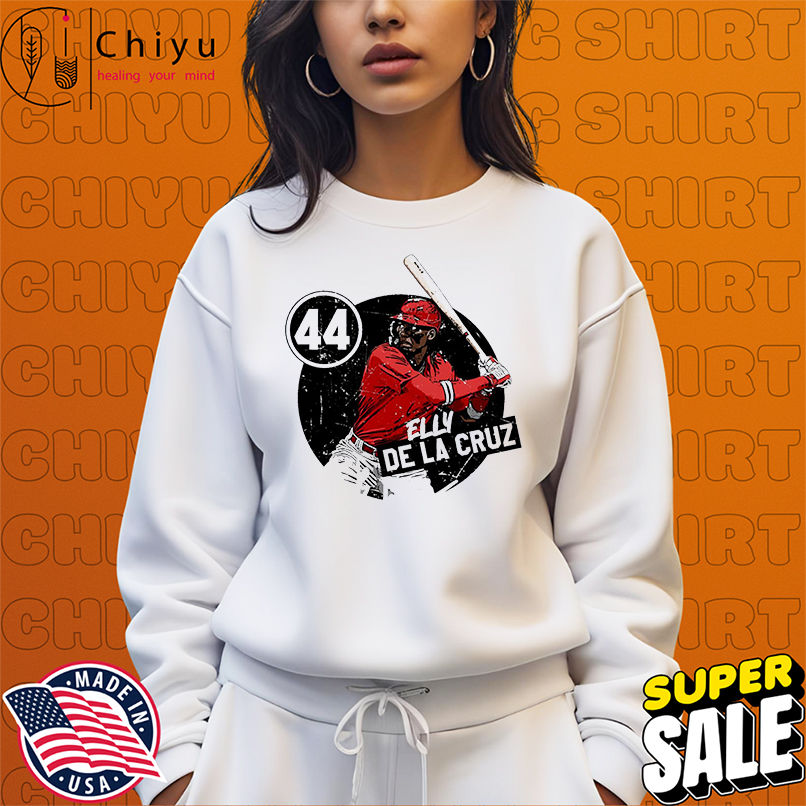 Elly De La Cruz #44 Cincinnati MLB Players League signature vintage shirt Elly De La Cruz #44 Cincinnati MLB Players League signature vintage shirt