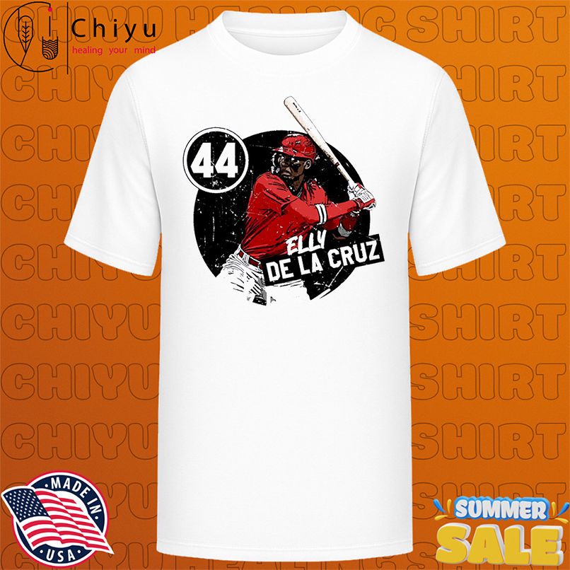 Elly De La Cruz #44 Cincinnati MLB Players League signature vintage shirt