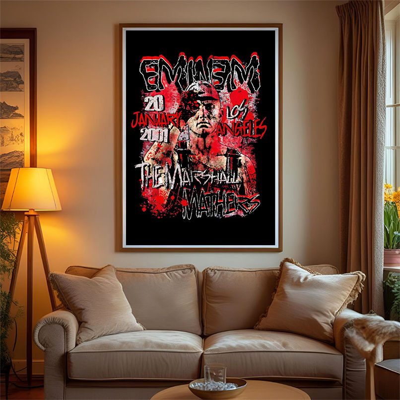 Eminem 20 January 2001 Los Angeles he Marshall Mathers graphic shirt Eminem 20 January 2001 Los Angeles he Marshall Mathers graphic shirt