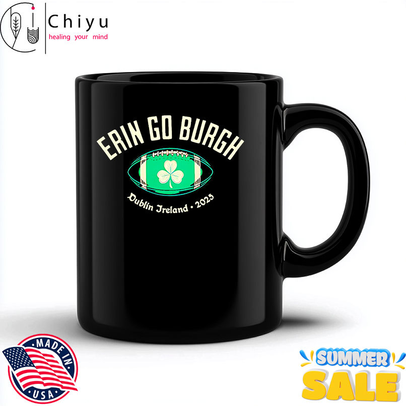 Erin Go Burgh Dublin Jreland 2025 green shirt