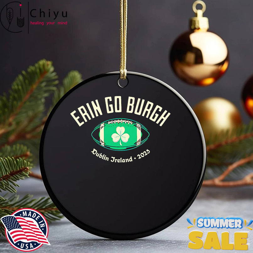 Erin Go Burgh Dublin Jreland 2025 green shirt