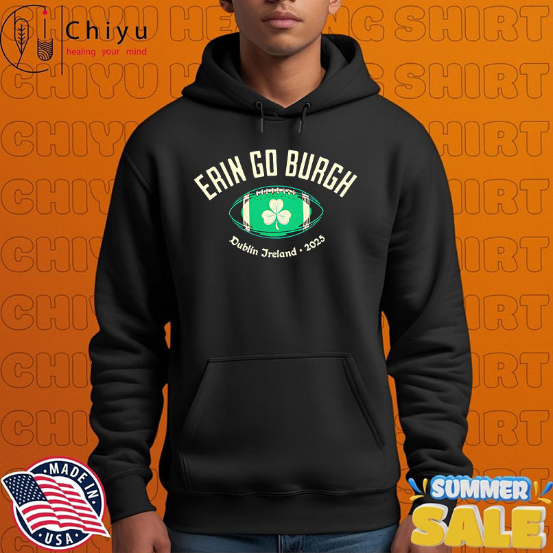Erin Go Burgh Dublin Jreland 2025 green shirt