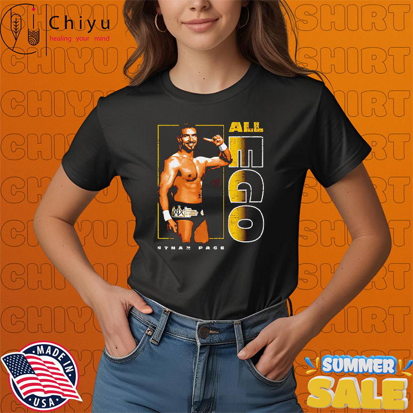 Ethan Page All Ego Pose Canadian professional wrestler shirt
