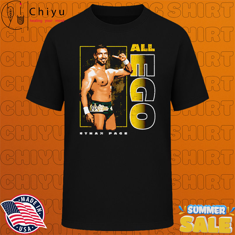 Ethan Page all ego pose vintage shirt