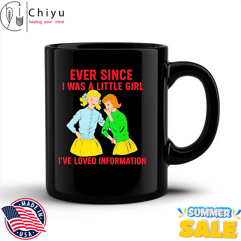 Ever Since I Was A Little Girl cartoon shirt