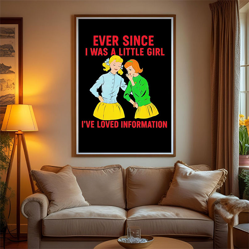 Ever Since I Was A Little Girl cartoon shirt Ever Since I Was A Little Girl cartoon shirt