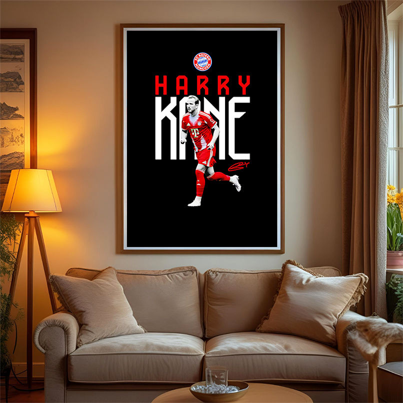 FC Bayern Harry Kane player graphic shirt FC Bayern Harry Kane player graphic shirt