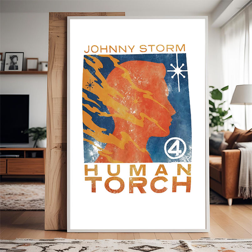 Fantastic Four Johnny Storm Human Torch shirt Fantastic Four Johnny Storm Human Torch shirt