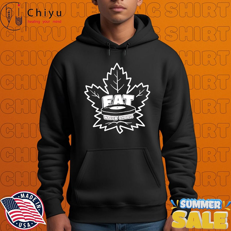 Fat Wreck Chords hockey logo shirt