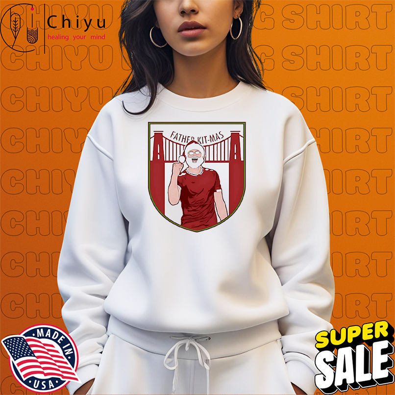 Father Kit-mas football logo shirt