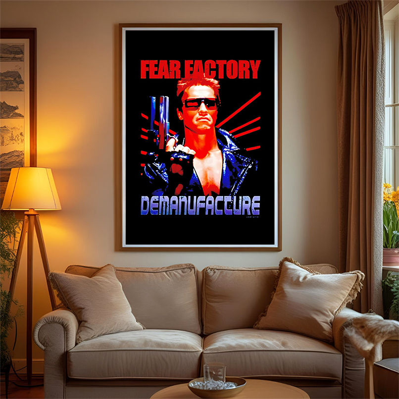 Fear Factory Demanufacture The Terminator Graphic shirt Fear Factory Demanufacture The Terminator Graphic shirt
