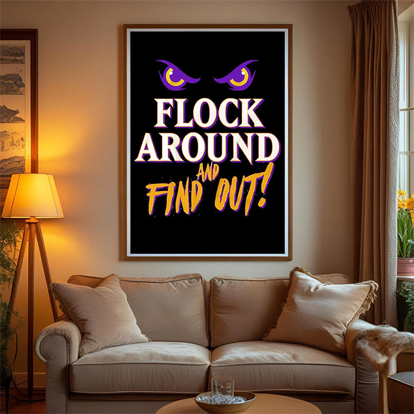 Flock Around and Find Out Baltimore Football shirt Flock Around and Find Out Baltimore Football shirt