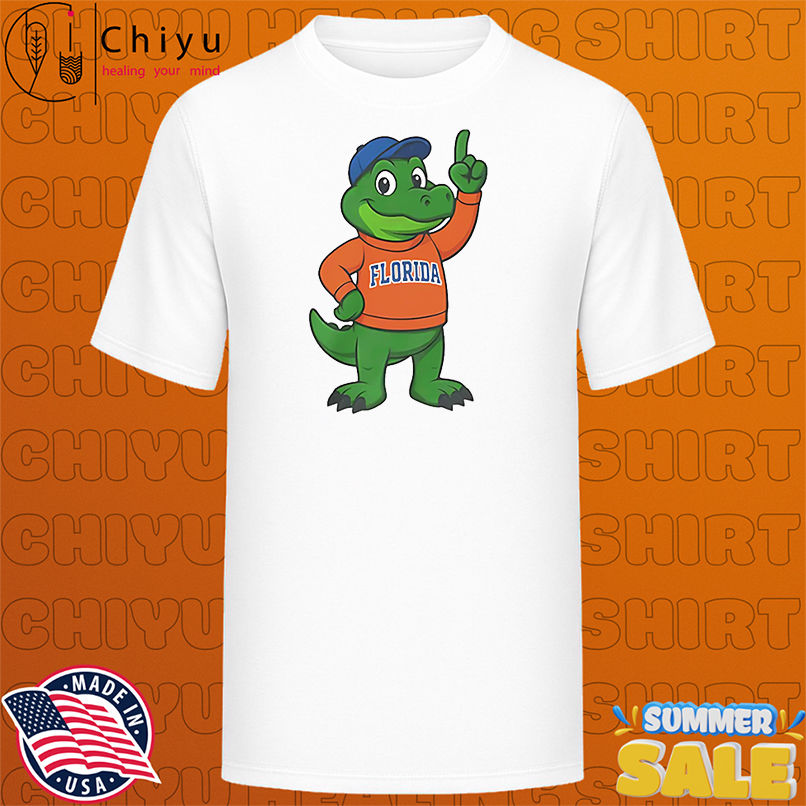 Florida Gators gator mascot chibi cartoon shirt