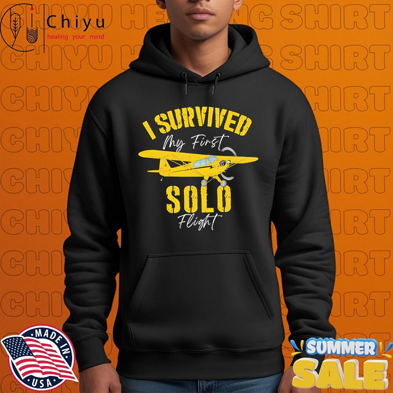 Flyboy Toys I Survived My First Solo Flight shirt Flyboy Toys I Survived My First Solo Flight shirt