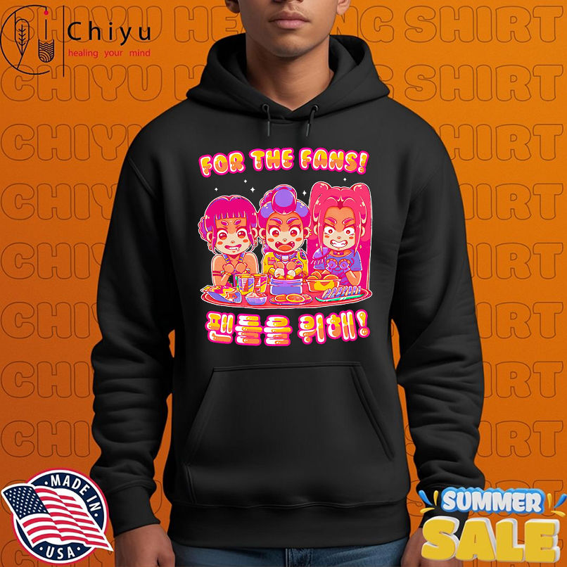 For The Fans Chibi Huntrix Cute KPop Demon Hunters shirt